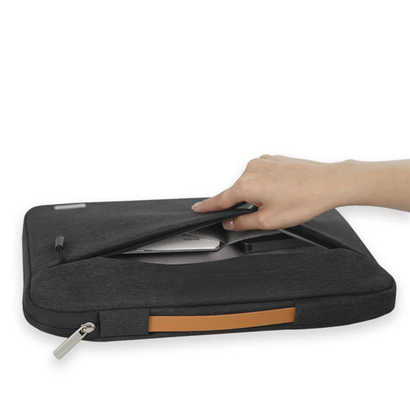 Multi-pockets Laptop Sleeve for MacBook Air 15.3 2024 Laptop Bag for MacBook Pro 13 14 16 Shocproof Notebook Bag for Dell/Xiaomi