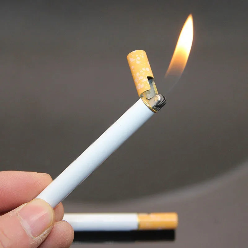 Compact Portable Cigarette Lighter Grinding Wheel Torch Gas Lighters Cigarette Accessories Gadget Gift
