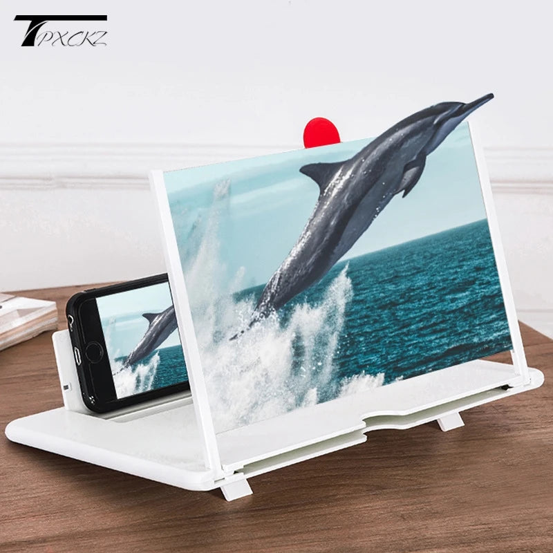 10inch 3D Mobile Phone Screen Magnifier HD Video Amplifier Phone Stand Bracket