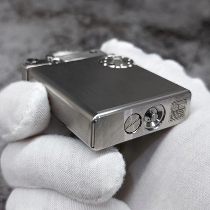 Precision Luxury Special Oil Lighter Unique Brass/stainles Automatic Machinery Petrol Multifunctional Kerosene Smoking Vintage
